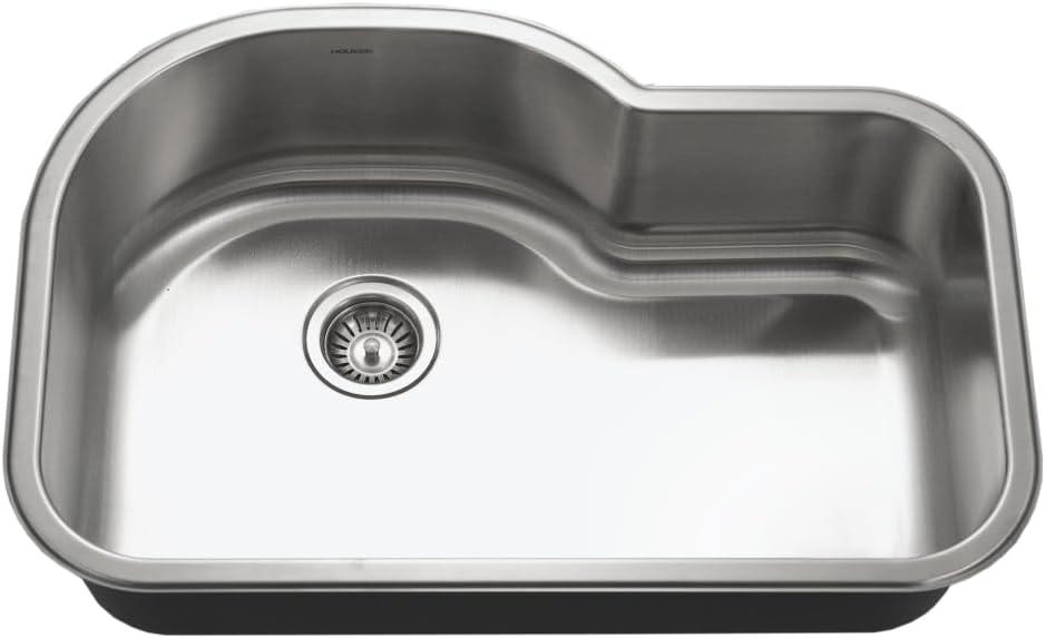 Medallion Designer 31.5'' L Undermount Single Bowl Stainless Steel Kitchen Sink