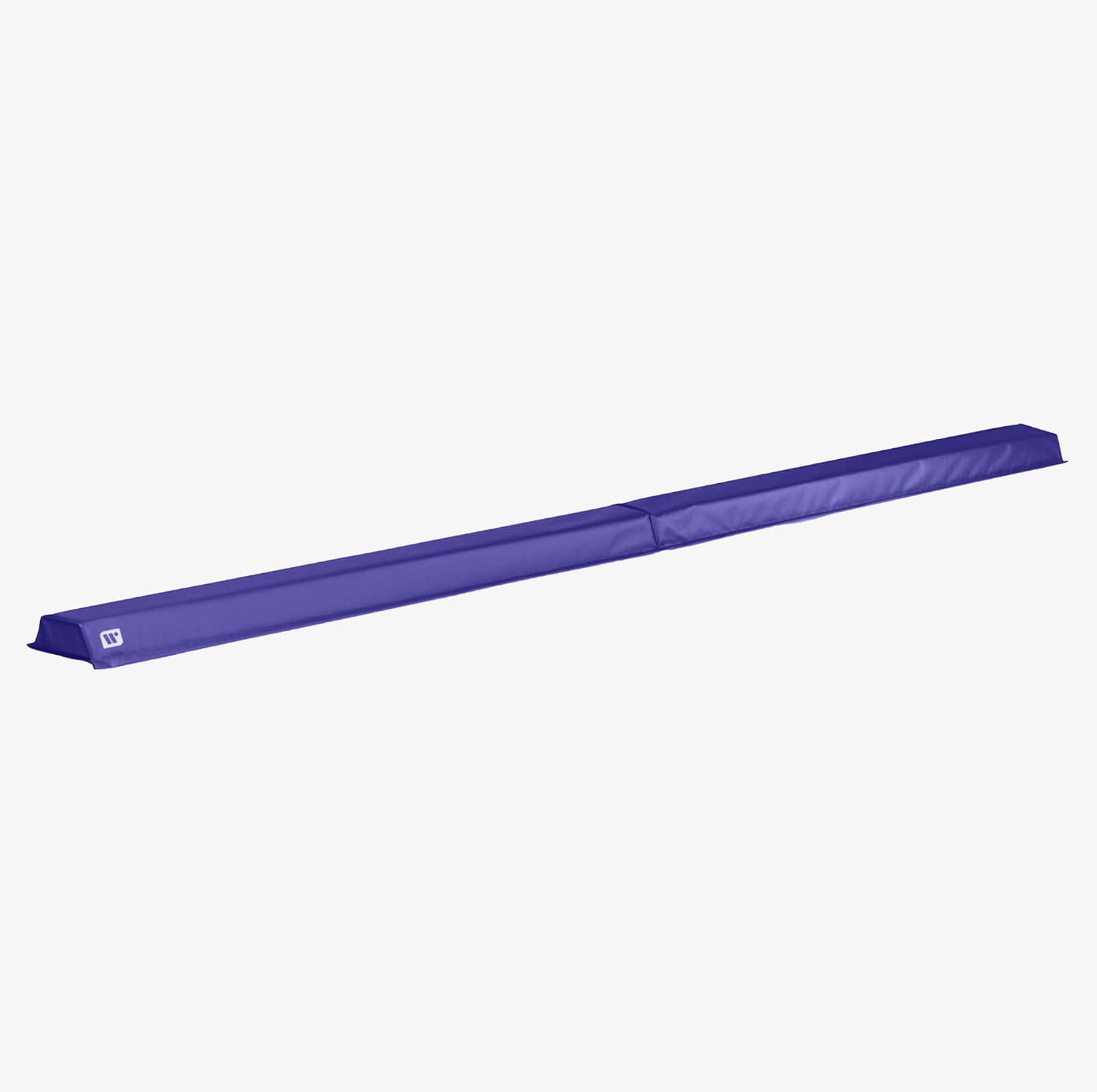 We Sell Mats 9' Folding Floor Balance Beam, Purple