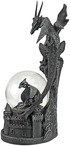 Design Toscano The Dragons of Castle Malahide Gothic Water Globe