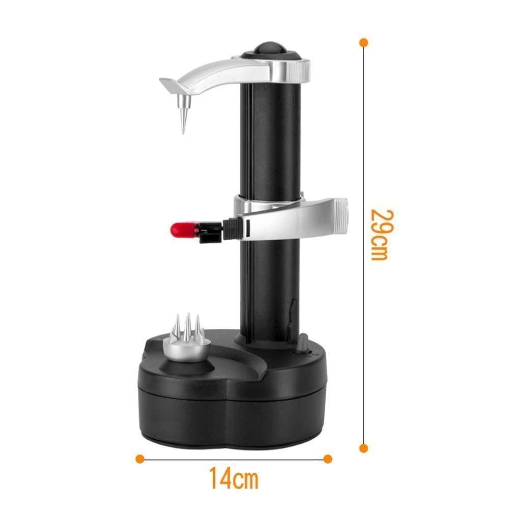 Rapid Peeler - One Touch Electric Action for Effortless Peeling (Black)