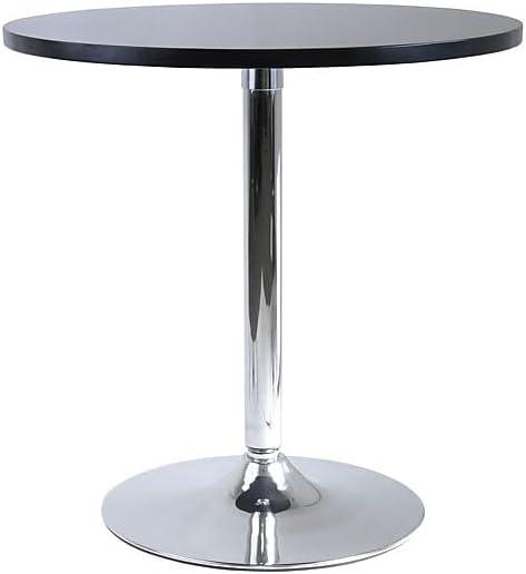 Spectrum Round Dining Table with Metal Base Wood/Black - Winsome