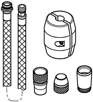 Grohe Flexible Chrome Shower Hose with Brass Fittings