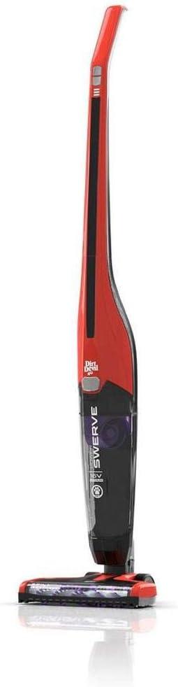 Power Swerve Pet, Lightweight Cordless Stick Upright Vacuum Cleaner, For Carpet And Hard Floors, Bd22052v, Red