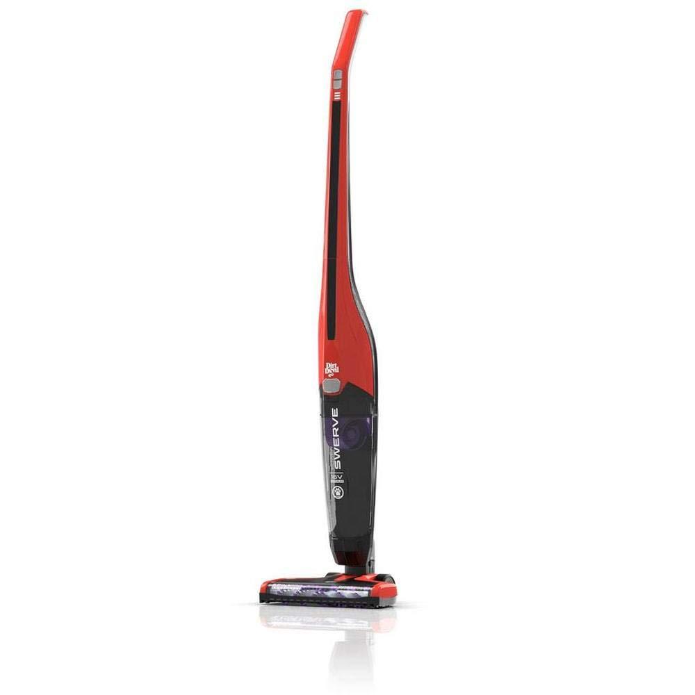 Power Swerve Pet, Lightweight Cordless Stick Upright Vacuum Cleaner, For Carpet And Hard Floors, Bd22052v, Red