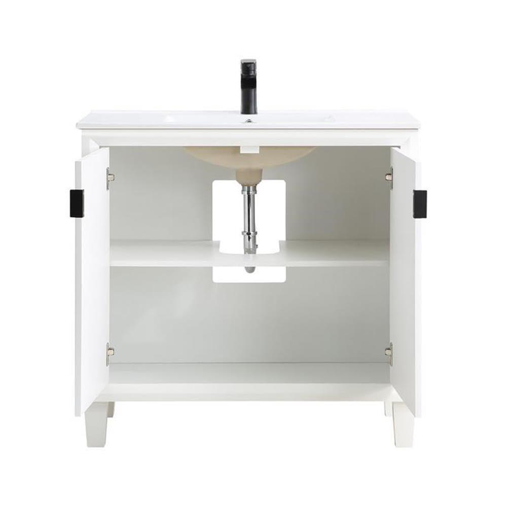 Manhattan Comfort Hyde Vanity Sink, 24 in, 24 INCH