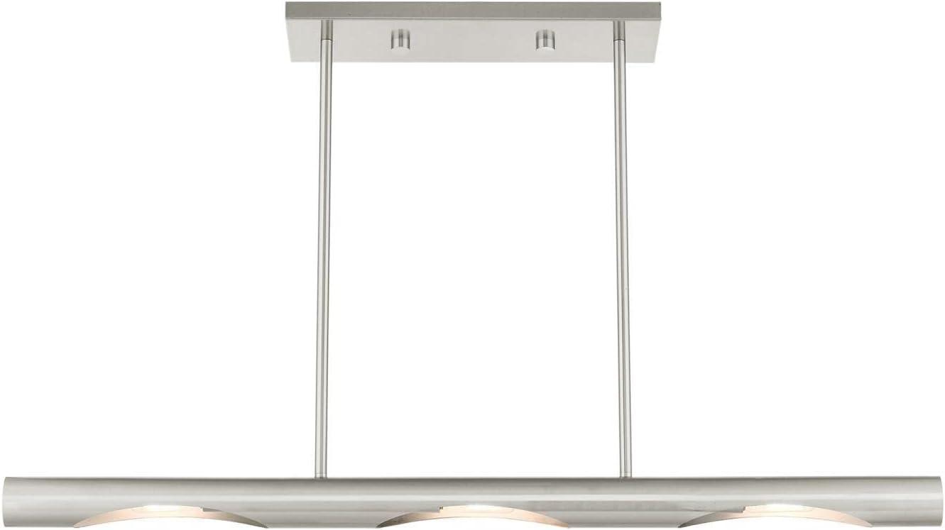 Livex Lighting Acra 3 - Light Chandelier in  Brushed Nickel