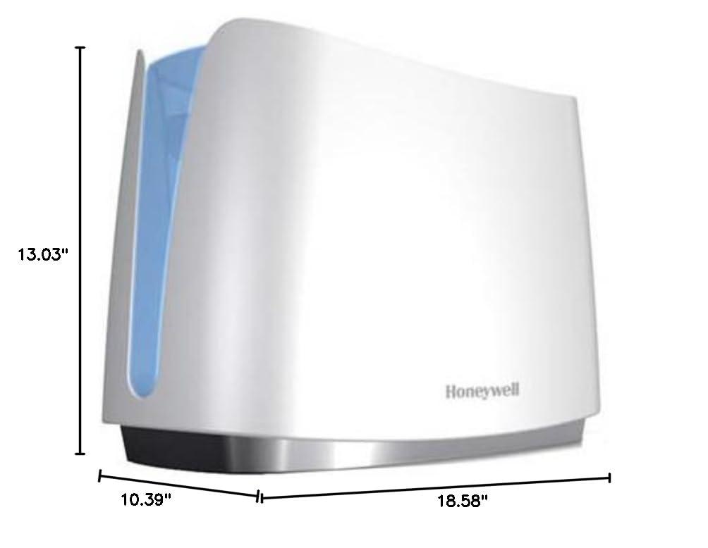 Honeywell 1.1 gal 400 sq ft Cool Moisture Humidifier, White, HCM350