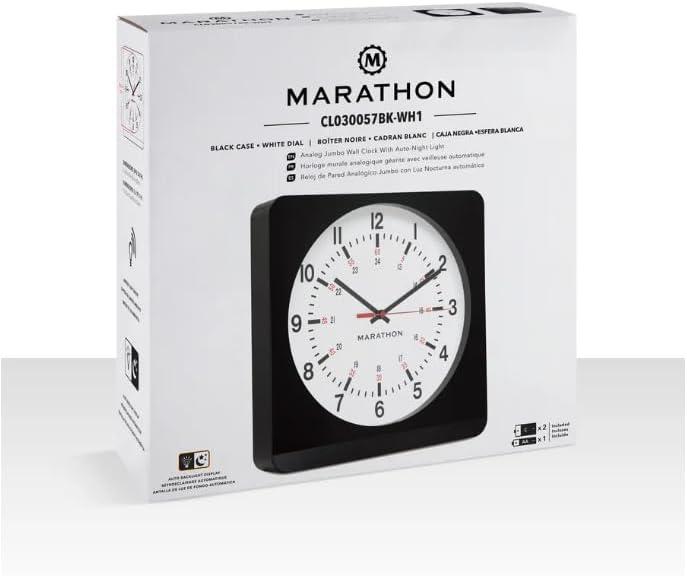 Marathon Watch Company Wall Clock