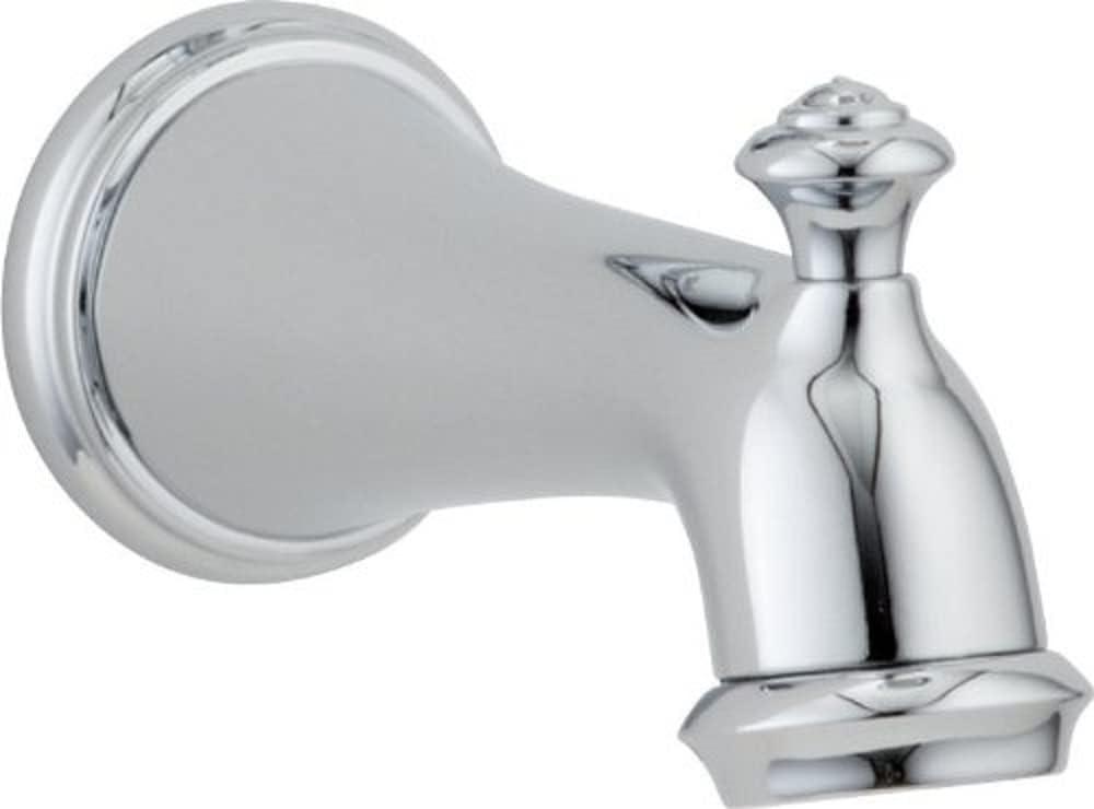 Chrome Wall Mounted Tub Spout with Diverter