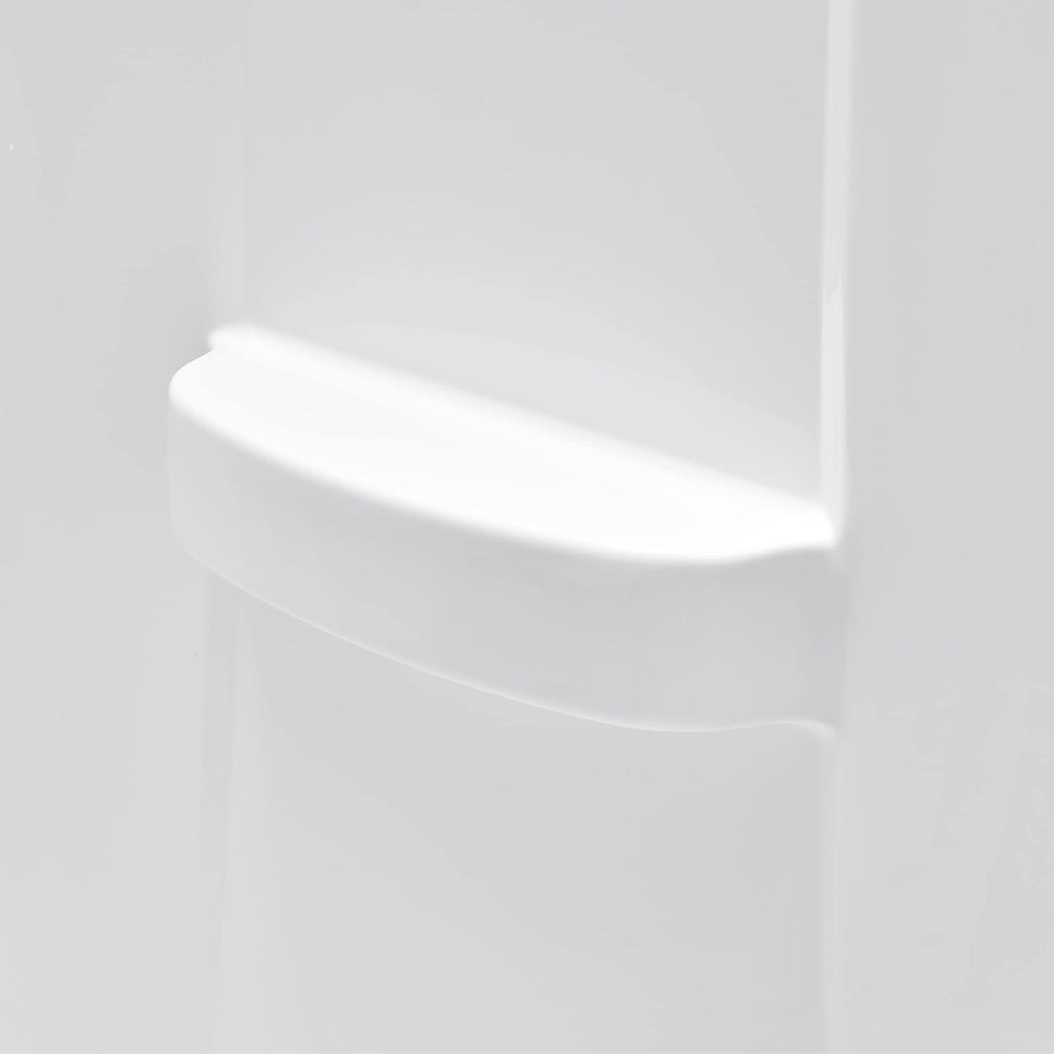 OVE Decors Breeze 40 in. Framed Round Shower Kit w/ Frosted Glass, Base, Wall in Chrome Finish