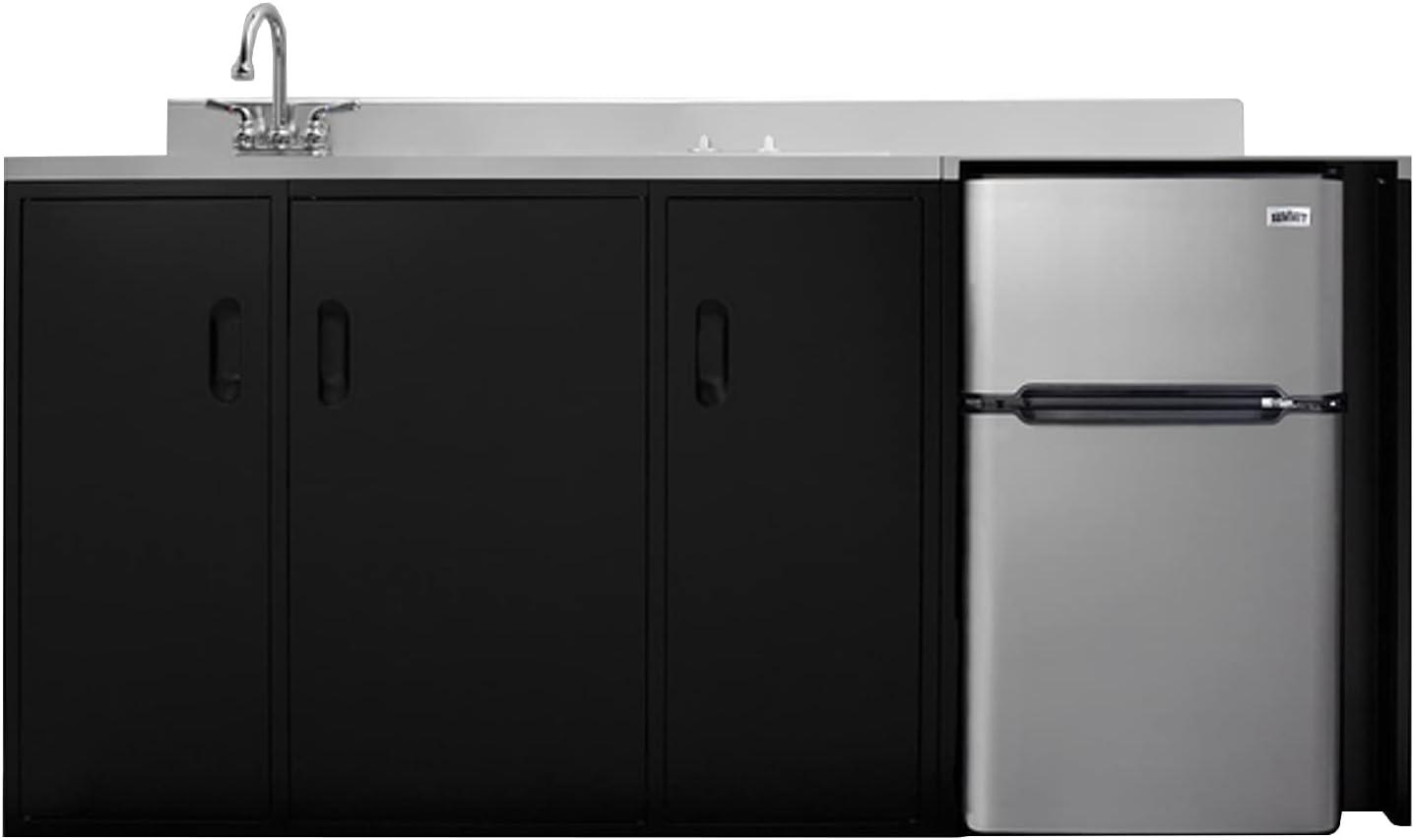Summit Appliance Summit Appliance 3.2 Cubic Feet cu. ft. Mini Fridge with Freezer Kitchenette