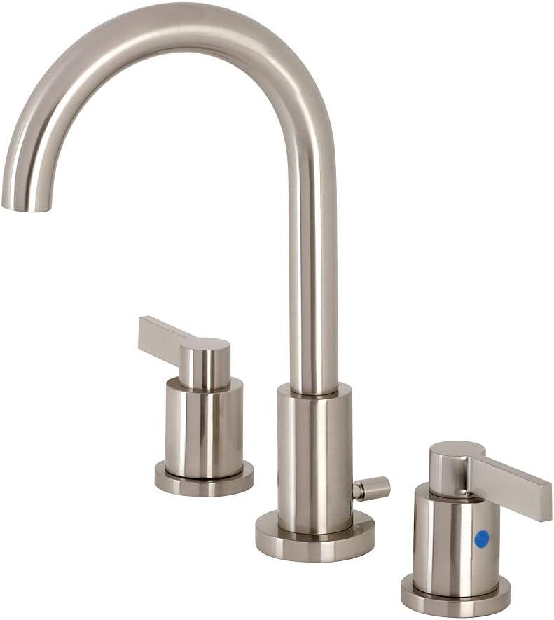 Nuvo Fusion Widespread Bathroom Faucet with Drain Assembly