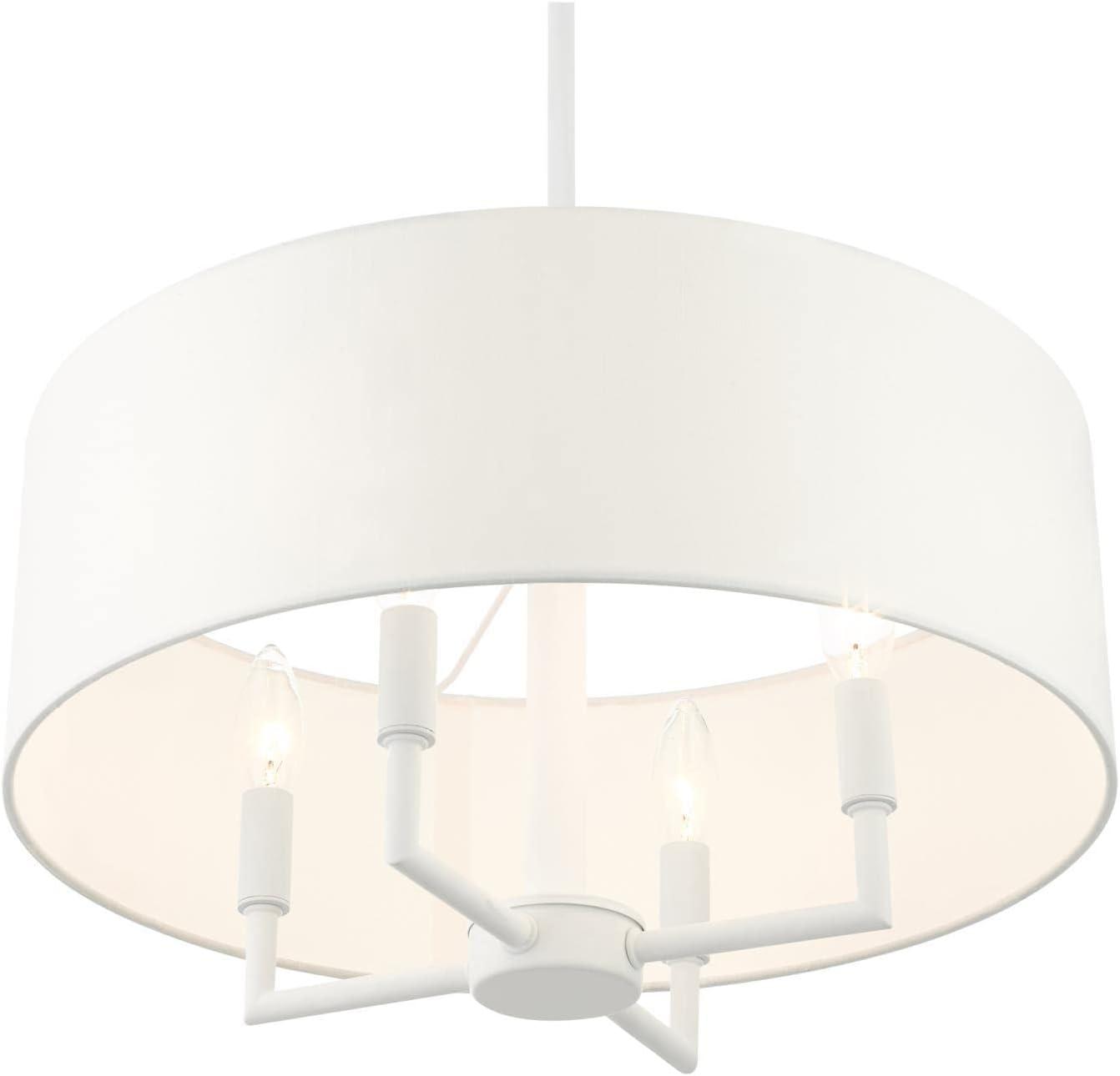 Livex Lighting Meridian 4 - Light Pendant in  White