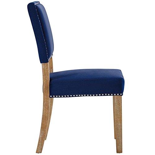 Elegant Black Velvet Upholstered Side Chair with Wood Frame