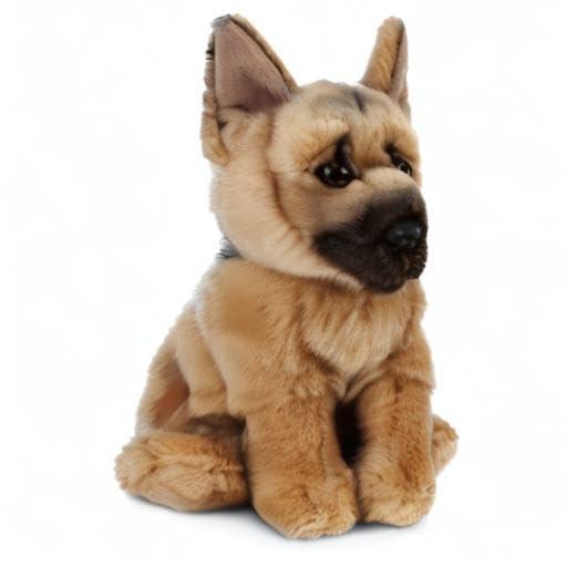 Living Nature German Shepherd Plush Toy