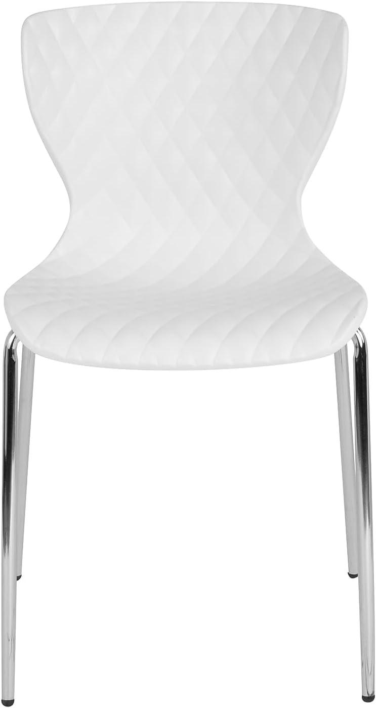 Flash Furniture Lowell Contemporary Plastic Stack Chair