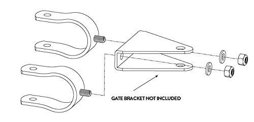 Ghost Controls AXTB Tube Gate Bracket