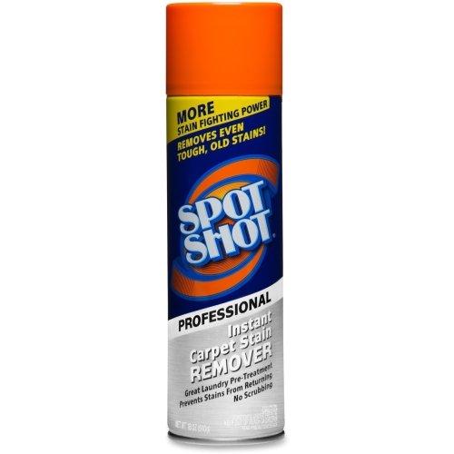 Spot Shot Professional Instant Carpet Stain Remover 18 oz Aerosol Spray, 12/Carton