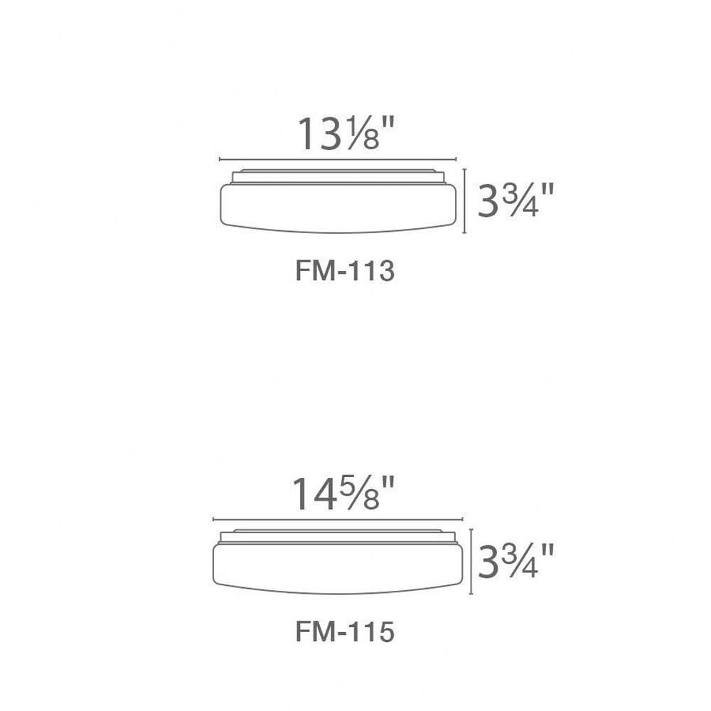 Acrylic LED Flush Mount