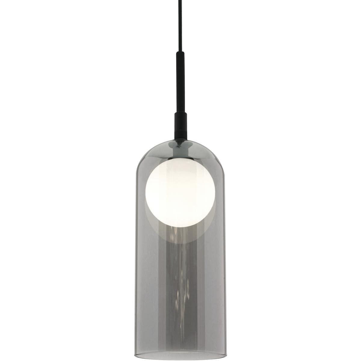 AFX Kiran 4" LED Pendant Light - Black - 3000K - 4"Dia x 14"H