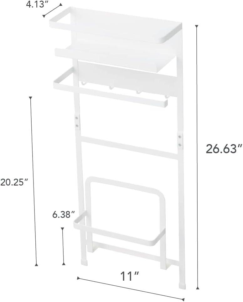 Yamazaki Home Laundry Accessory Organizer , Magnet, Steel, Large, Magnetic, Water Resistant