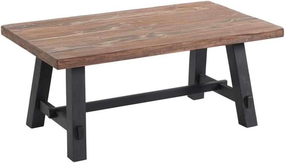 Adam 42"L Solid Wood Coffee Table