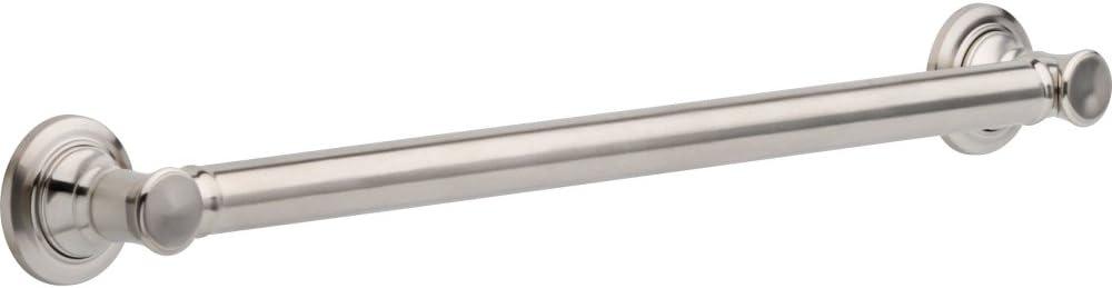 Brilliance Stainless 24" Traditional Decorative Grab Bar