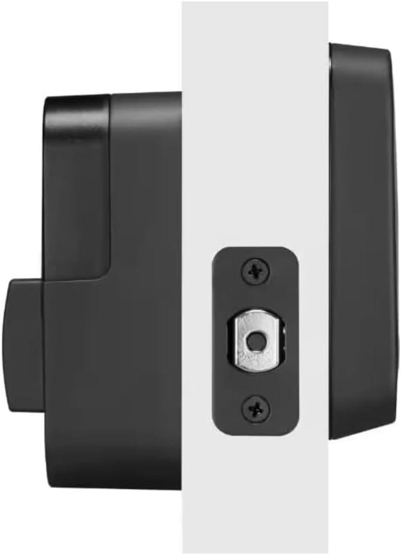Assure Lock 2; Smart Door Lock with WiFi and Touchscreen Keypad; Black Suede