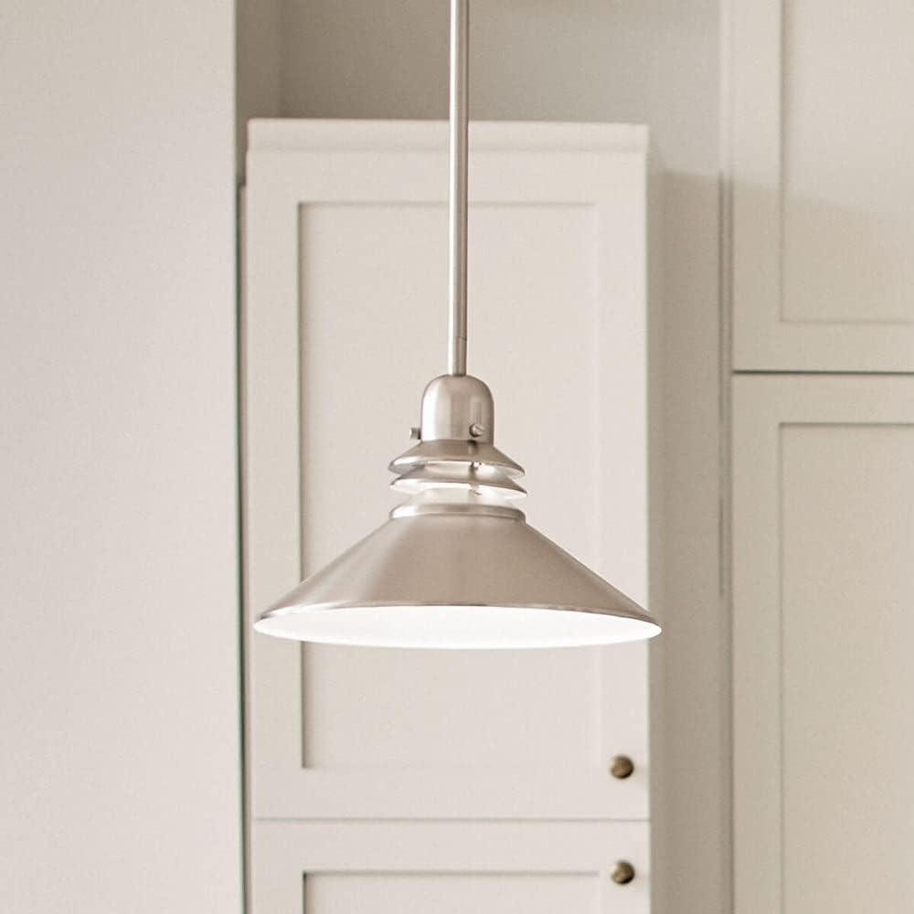 Grenoble™ 1 Light Mini Pendant Brushed Nickel