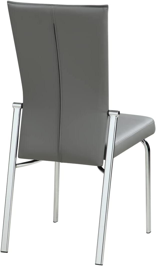 Somette  Monique Motion Back Side Chair, Set of 2 Grey