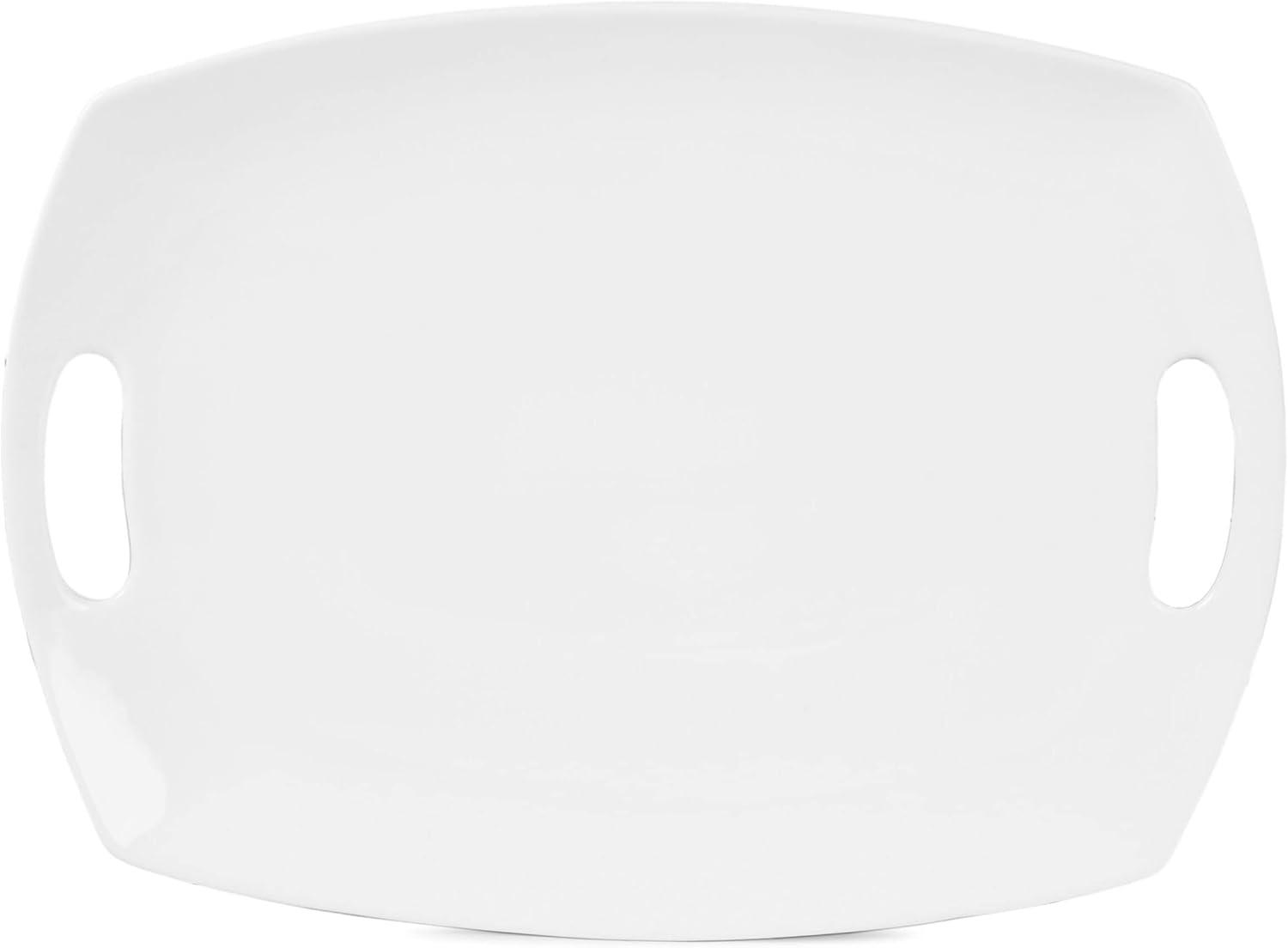 Fitz and Floyd Platter 17" Everyday White Dishwasher, Microwave  Oven Safe