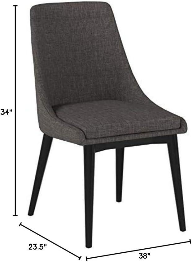 Modway Viscount Dining Side Chair Fabric Set of 2