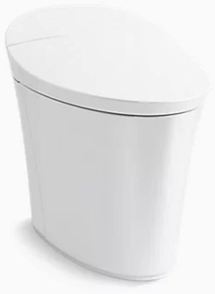 Veil Comfort Height Intelligent Skirted One-Piece Elongated Dual-Flush Toilet