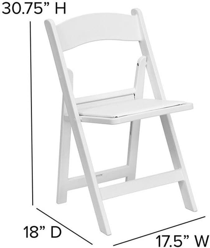 Hercules Resin Folding Chair - 800LB Weight Capacity Event Chair