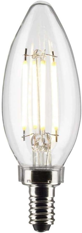 75 Watt Equivalent B11 E12/Candelabra Dimmable 3500K LED Bulb