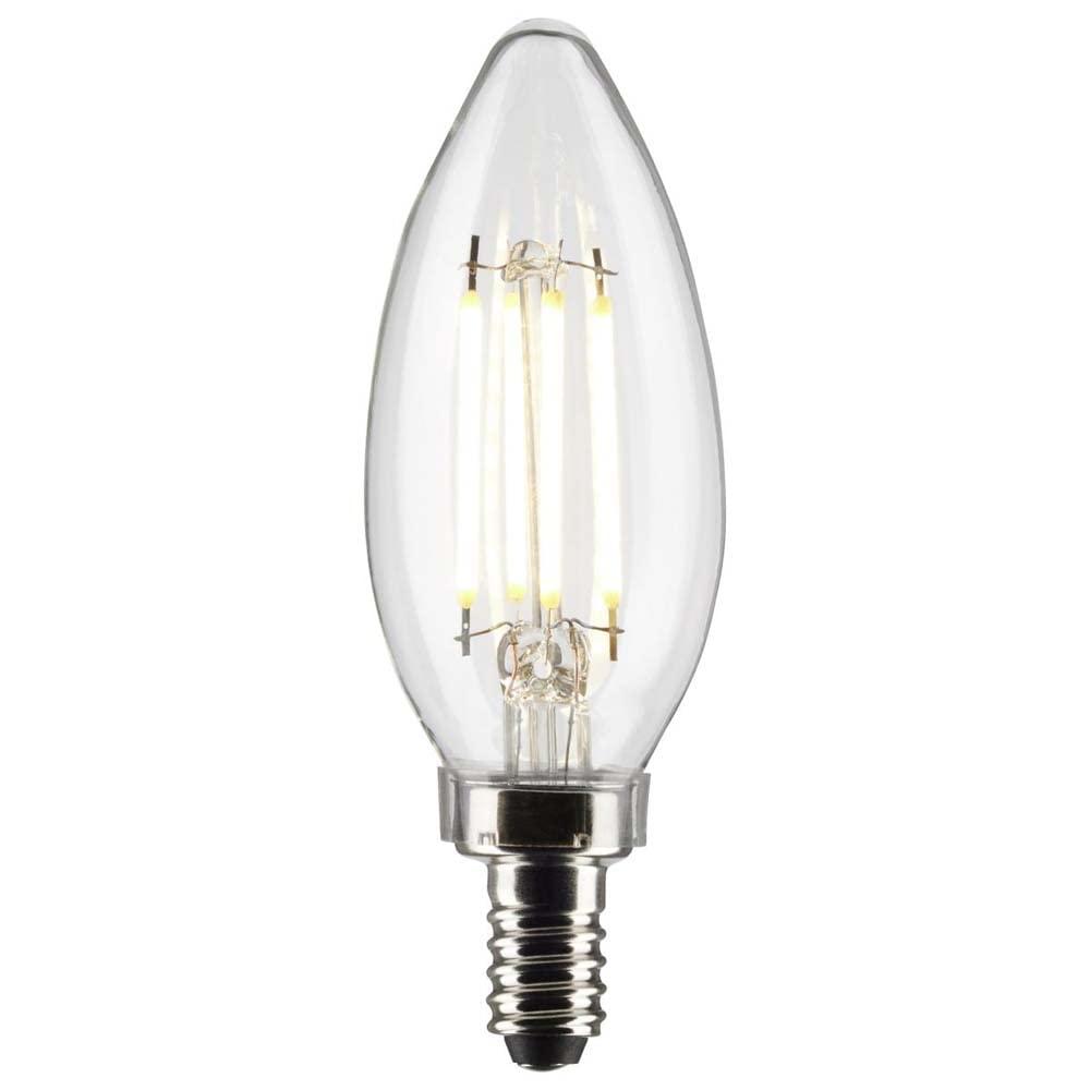 75 Watt Equivalent B11 E12/Candelabra Dimmable 3500K LED Bulb