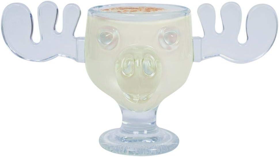 National Lampoon's Christmas Vacation Griswold Moose Mug, 8 oz, Clear Holiday Collection Moose- Mug