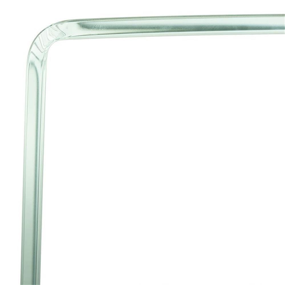 Crysta Ombre Glass Console Table - Clear/Blue - Safavieh
