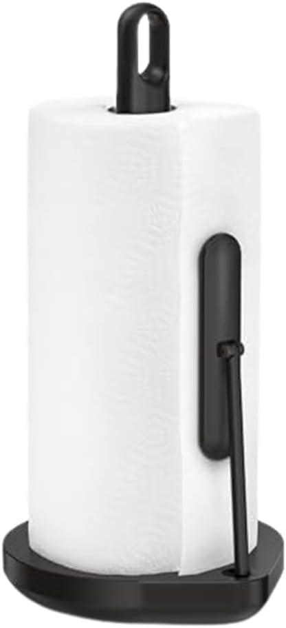 simplehuman Tension Arm Standing Paper Towel Holder, Stainless Steel