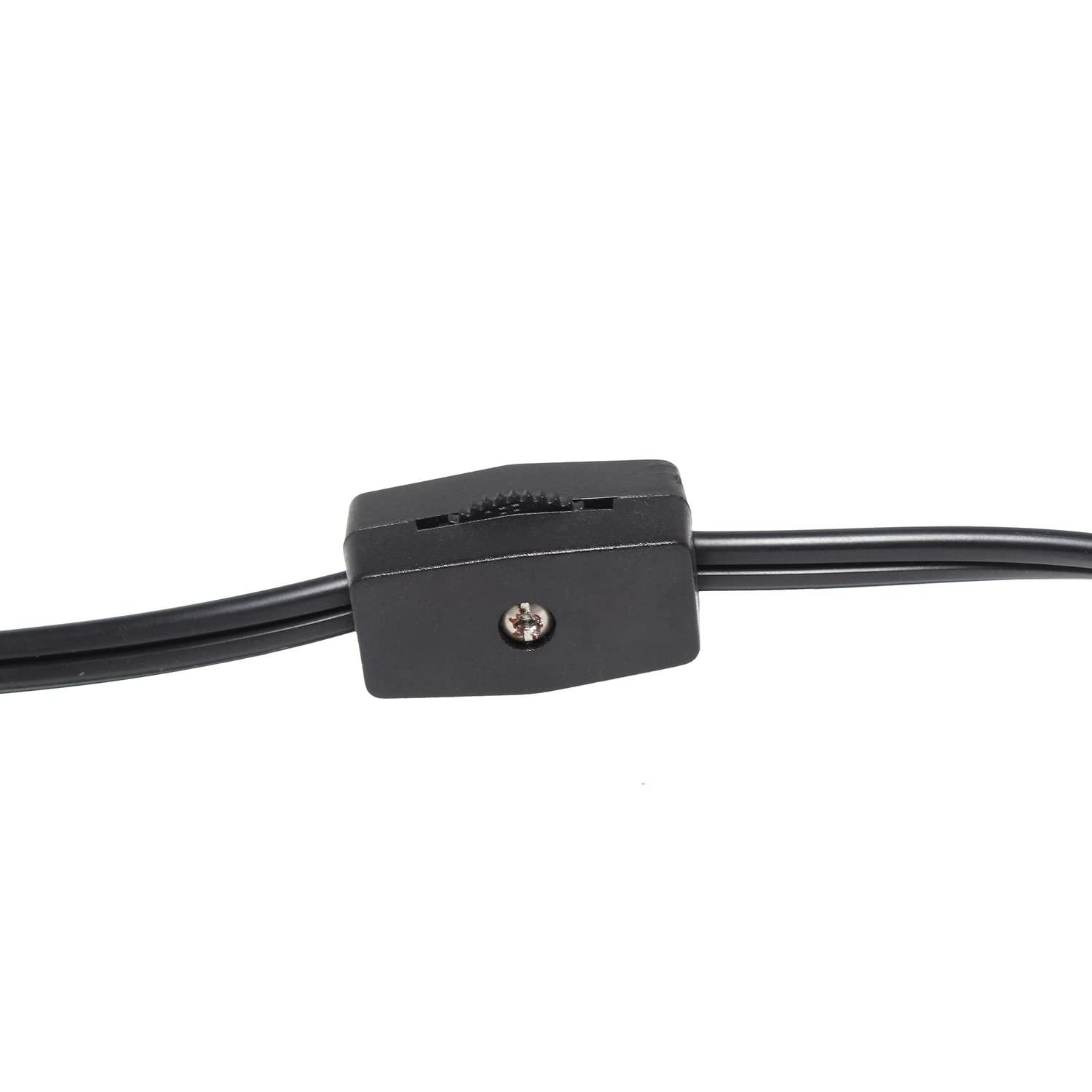 Sculpted Ceramic Table Lamp Black - Simple Designs: Modern Bedside Light, ETL Listed, No Assembly Required