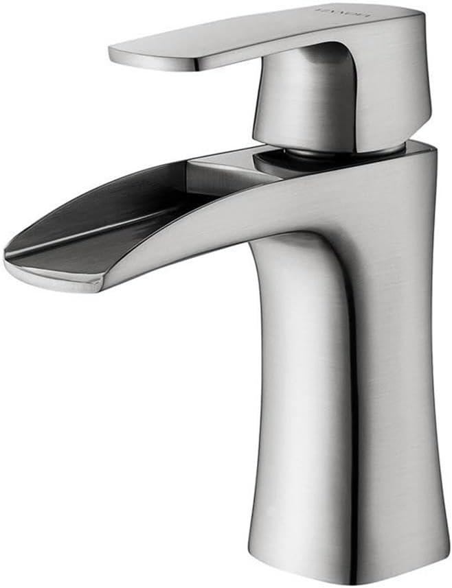 Vinnova Alessandra Single-Lever Vessel Bathroom Faucet in Satin Nickel