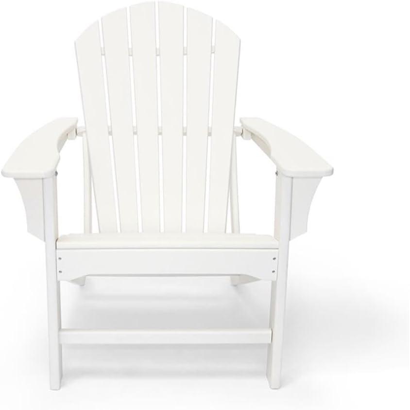 LuXeo Hampton HDPE Outdoor Adirondack Chair , Single