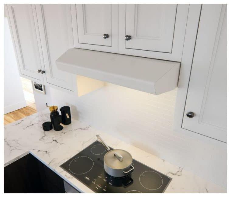 Breeze 30 in. 250 CFM Under Cabinet Range Hood with LED Light