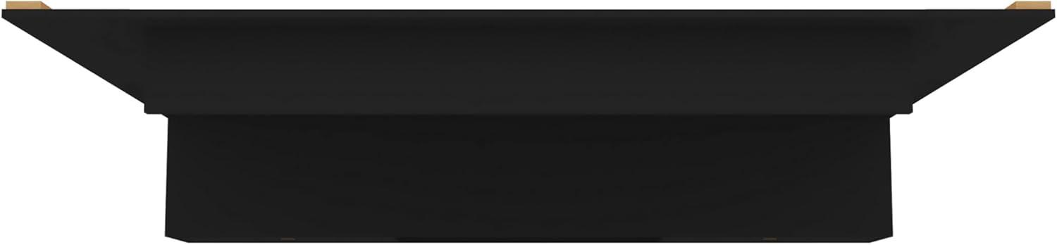 Manhattan Comfort Liberty Wood Entertainment Center for TVs up to 65" in Black