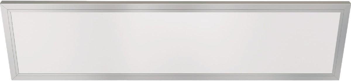 Feit Electric Flush Mount LED Flat Panel Light, Brushed Nickel