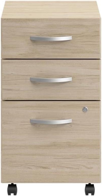 Bush Business Furniture Arrive 16'' Wide 3 -Drawer Mobile File Cabinet