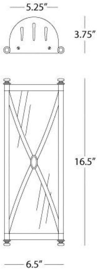 Chase Flush Mounted Sconce