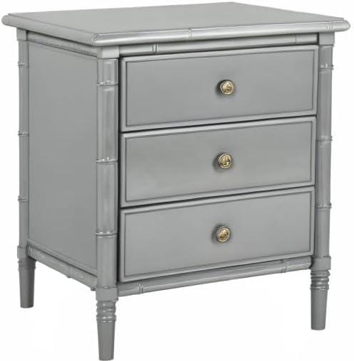 Mina 3 Drawer Nightstand  - Safavieh