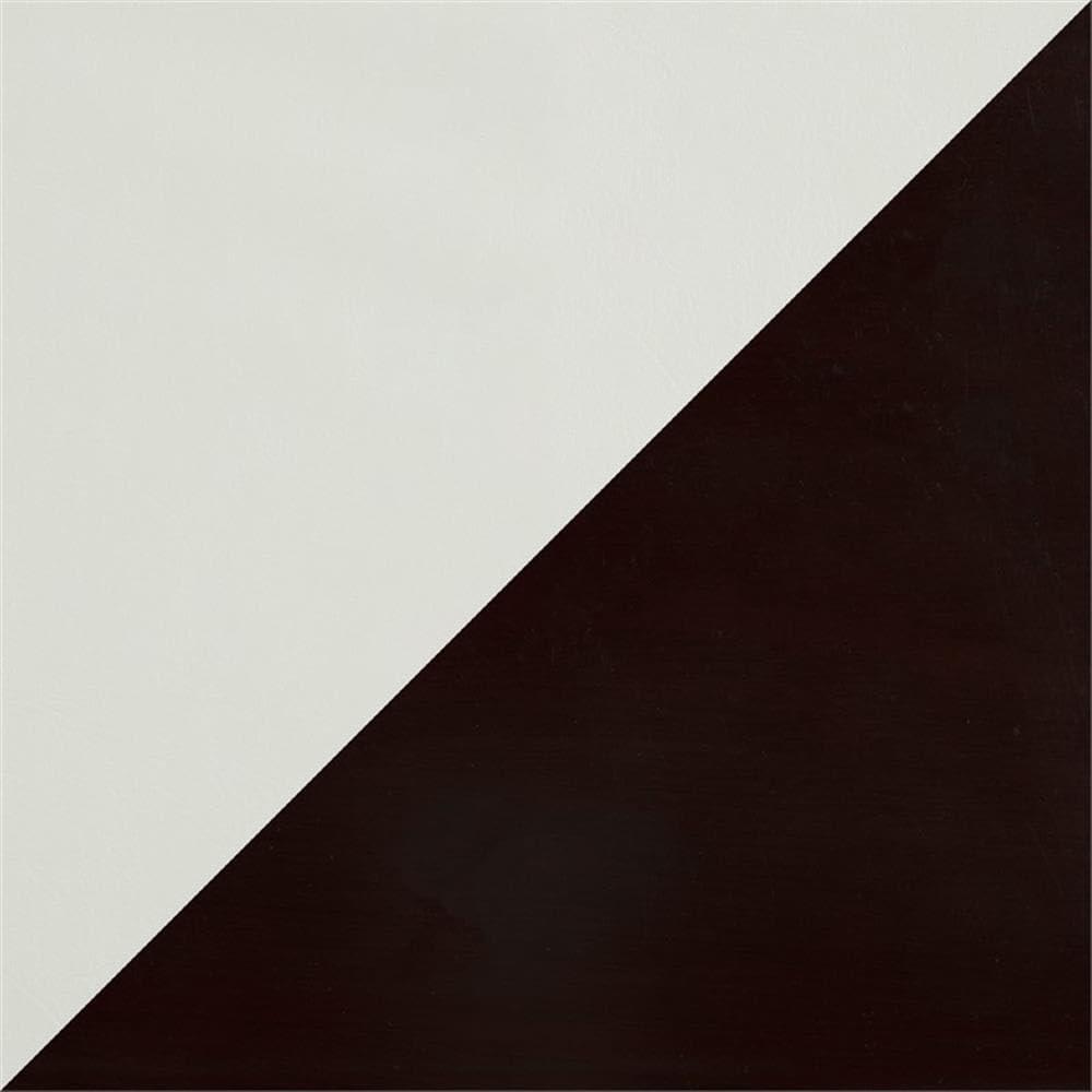 Lexicon Wood and Faux Leather Dining Room Side Chair in Espresso (Set of 2)