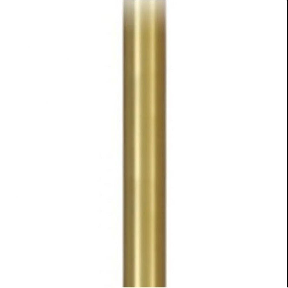 DR548-SBR-Minka Aire Fans-Accessory - Ceiling Fan Downrod-48 Inch Down Rod Length-Soft Brass Finish